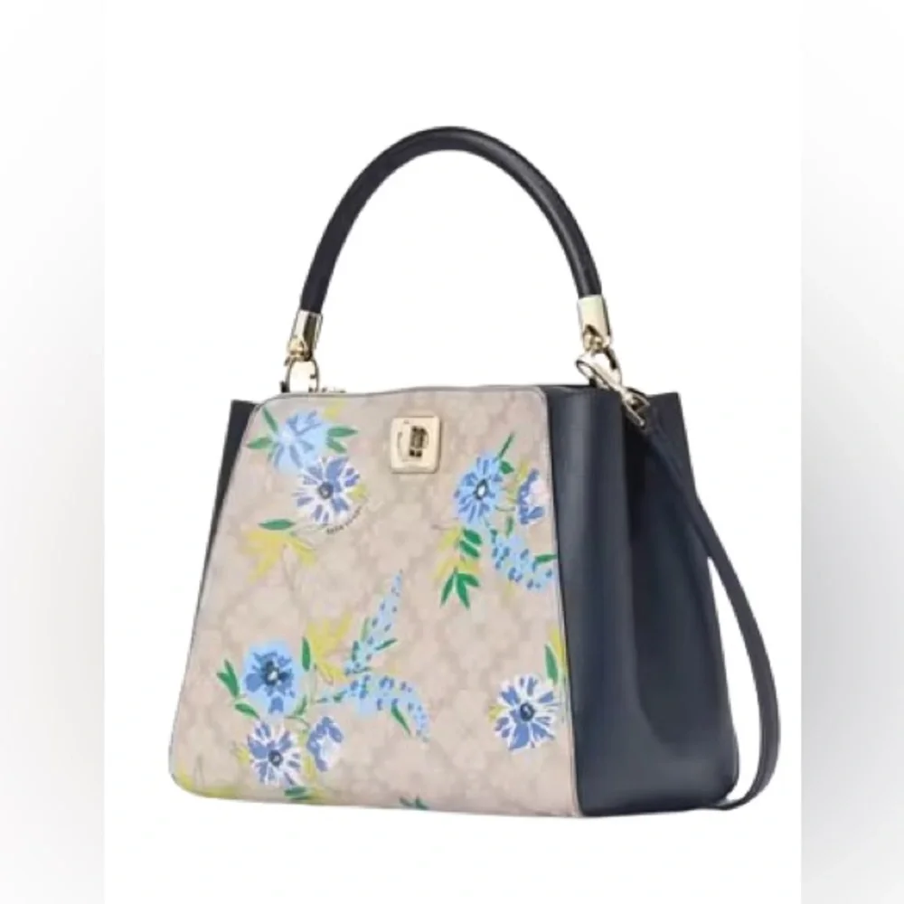 Kate Spade New York
SPADE FLOWER FLORAL MEDIUM TOP HANDLE SATCHEL - Picture 1 of 6